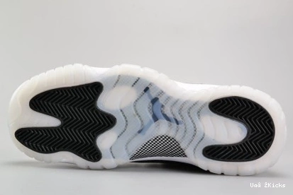 729  JORDAN 11 womens "BARON" 2506 (GS) AIR  RETRO LOW BG 528896- Trendy 0808